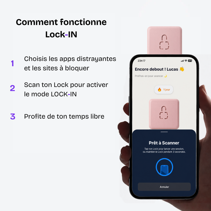 Boîtier anti-distraction Lock-IN